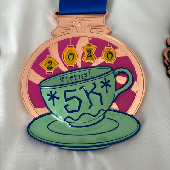RunDisney 2020 Virtual Series “5 years running” Medal Set - Picture 3 of 7